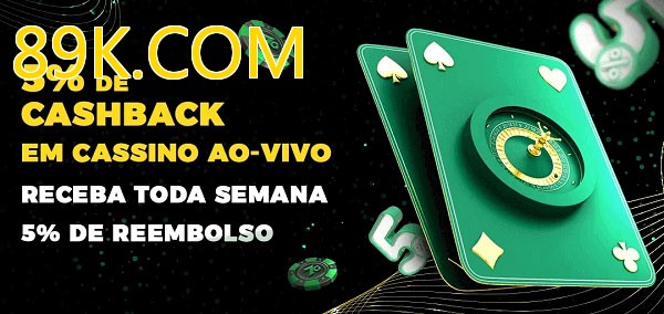 Promoções do cassino ao Vivo 89K.COM